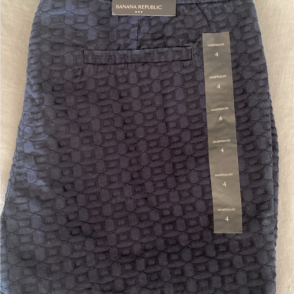 Banana Republic Dark Blue, Hampton fit Shorts, 4